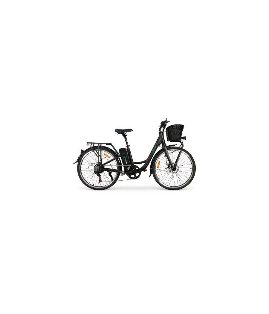 Youin youride paris - paseo - rueda 26” - bat. integrada y extraible - negra