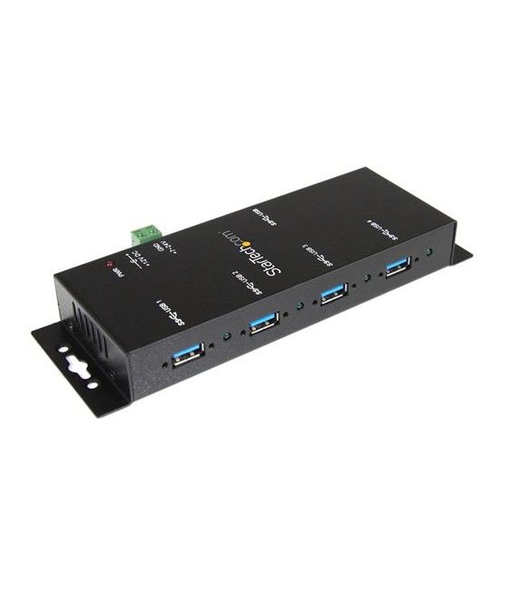 StarTech.com Hub Industrial de 4 Puertos USB 3.0 con Protección Antiestática ESD