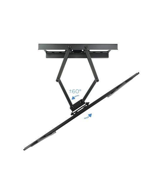 TooQ SOPORTE GIRATORIO E INCLINABLE PARA MONITOR / TV LCD, PLASMA DE 37-70, NEGRO - Imagen 4