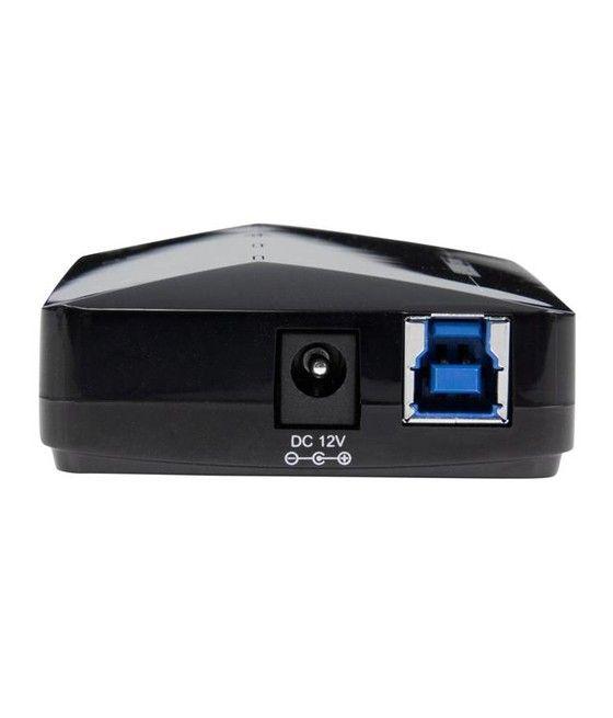 StarTech.com Concentrador USB 3.0 de 4 Puertos - Ladrón con Puertos de Carga y Sincronización - Hub con 1 Puerto de 2,4A - Image