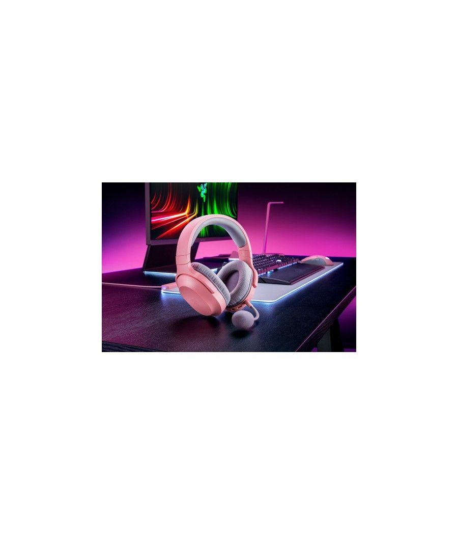 Razer barracuda x auriculares inalámbrico y alámbrico diadema juego usb tipo c bluetooth rosa