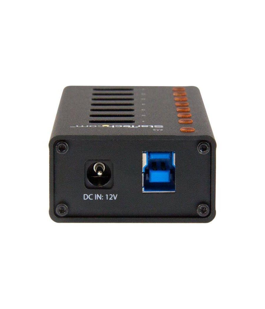 StarTech.com Concentrador USB 3.0 de 7 Puertos con Caja de Metal - Hub de Sobremesa o Montaje en Pared - Imagen 3