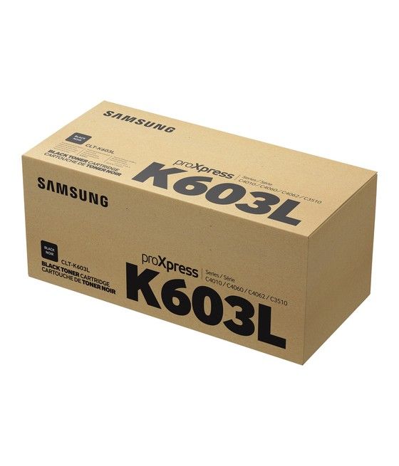 Samsung Cartucho de tóner negro de alto rendimiento CLT-K603L - Imagen 1