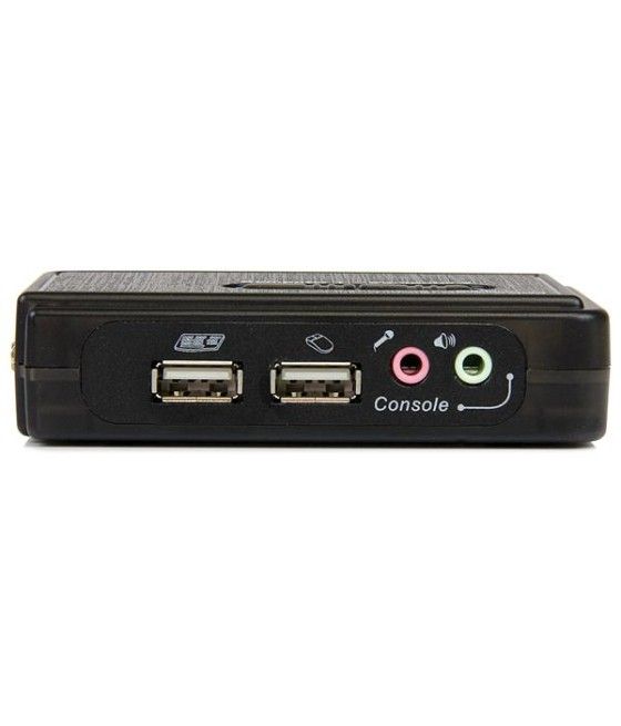 StarTech.com Juego de Conmutador KVM de 2 puertos con todo incluido - USB - Audio y Vídeo VGA - Imagen 6