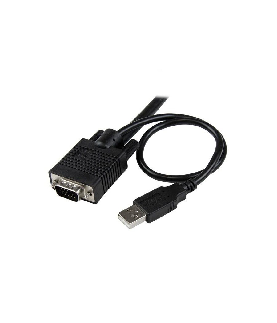 StarTech.com Switch Conmutador KVM de Cable con 2 Puertos VGA USB Alimentado por USB con Interruptor Remoto - Imagen 5