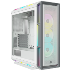 Corsair icue 5000t rgb midi tower blanco