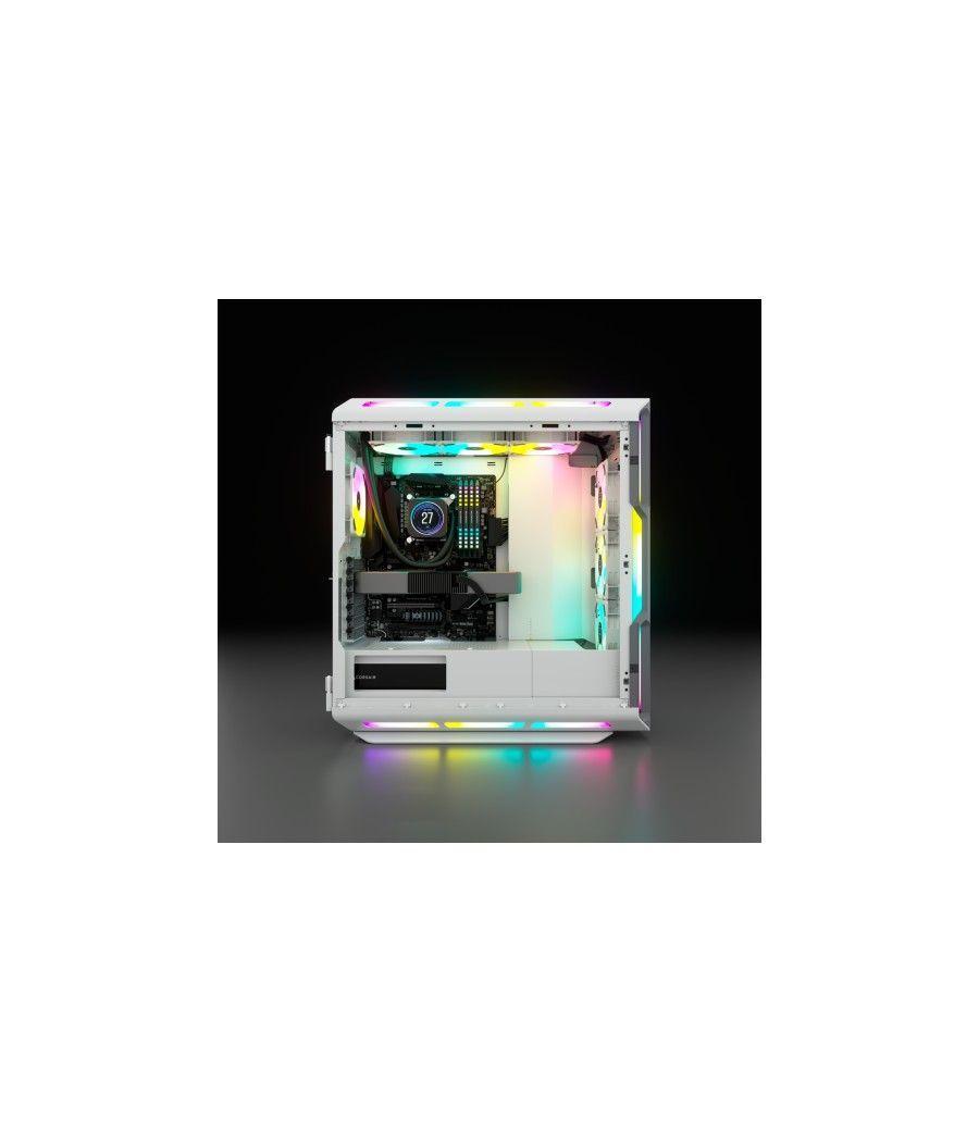 Corsair icue 5000t rgb midi tower blanco