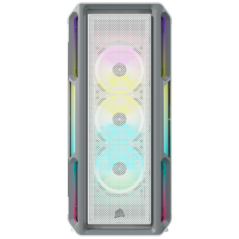 Corsair icue 5000t rgb midi tower blanco
