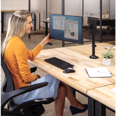 Brazo monitor articulado reflex fellowes 8502501