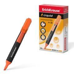 Marcador fluorescente liquid h-30 naranja erichkrause 47976 pack 10 unidades