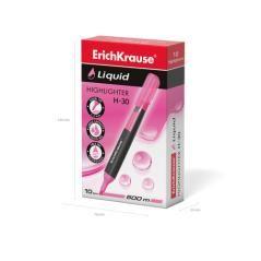 Marcador fluorescente liquid h-30 rosa erichkrause 47975 pack 10 unidades