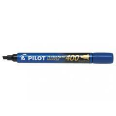 Marcador permanente punta biselada sca-400 azul pilot sca-400-l pack 12 unidades