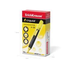 Marcador fluorescente liquid h-30 amarillo erichkrause 47973 pack 10 unidades