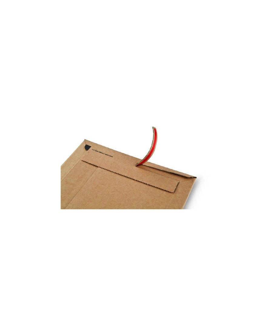 Caja 20 bolsas colompac carton corrugado extra fuerte 540x730mm (b2) fuelle 50mm colompac 149220