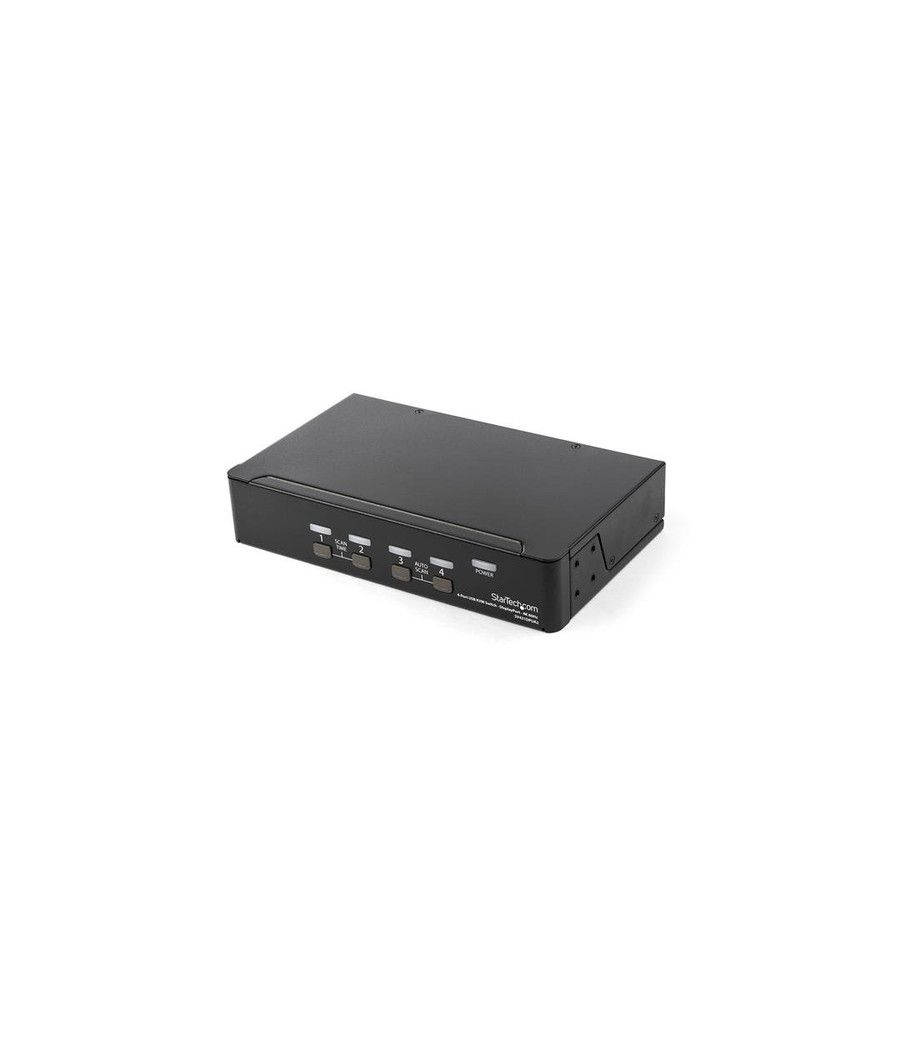 StarTech.com Switch KVM de 4 Puertos DisplayPort con Resolución de 4K a 60Hz - Imagen 1