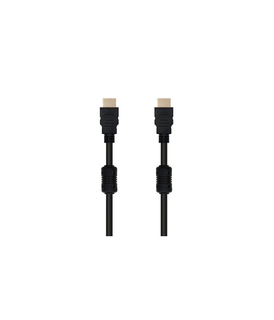 Nanocable CABLE HDMI V1.4 (ALTA VELOCIDAD / HEC) CON FERRITA, A/M-A/M, 3.0 M - Imagen 2