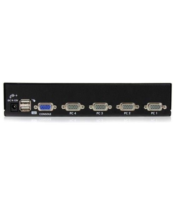 StarTech.com Conmutador Switch KVM 4 Puertos de Vídeo VGA USB 2.0 - 1U Rack Estante - Imagen 4