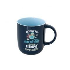 Taza - haz que hoy sea el día que llevas tiempo esperando mr.wonderful woa11291es