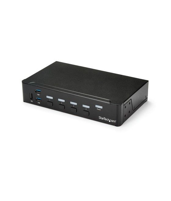 StarTech.com Switch Conmutador KVM de 4 Puertos HDMI 1080p con USB 3.0 - Imagen 1