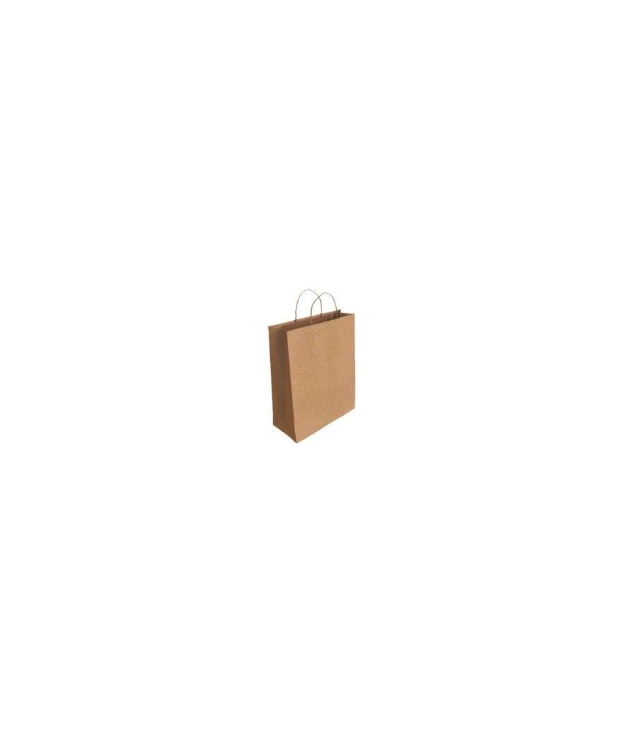 Bismark 329836 bolsa de papel natural pack 25 unidades