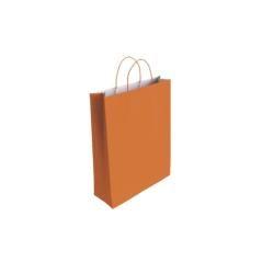 Bismark 329833 bolsa de papel naranja pack 25 unidades