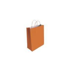 Bismark 329832 bolsa de papel naranja pack 25 unidades