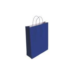 Bismark 329829 bolsa de papel azul pack 25 unidades