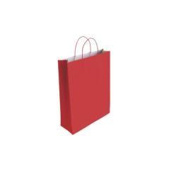 Bismark 329825 bolsa de papel rojo pack 25 unidades