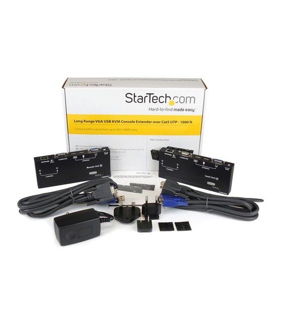 StarTech.com Extensor de Consola KVM por Cat 5 Ethernet (300m) con USB - Vídeo VGA - Imagen 4