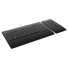 3dconnexion keyboard pro with numpad teclado usb negro