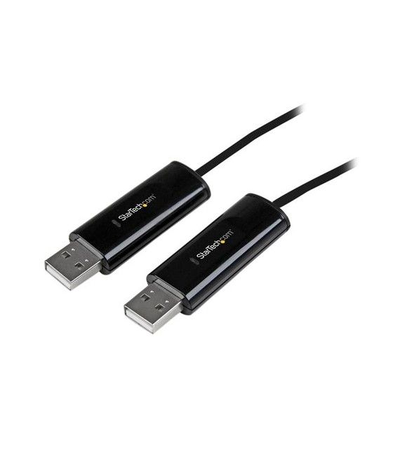 StarTech.com Cable Switch Conmutador KM USB de 2 Puertos con Transferencia de Datos Archivos para Mac o PC - Imagen 1