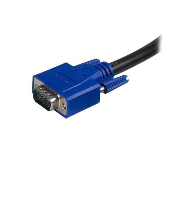 StarTech.com Cable KVM de 1,8m Todo en Uno VGA USB A USB B HD15 - 6ft Pies 2 en 1 - Imagen 3