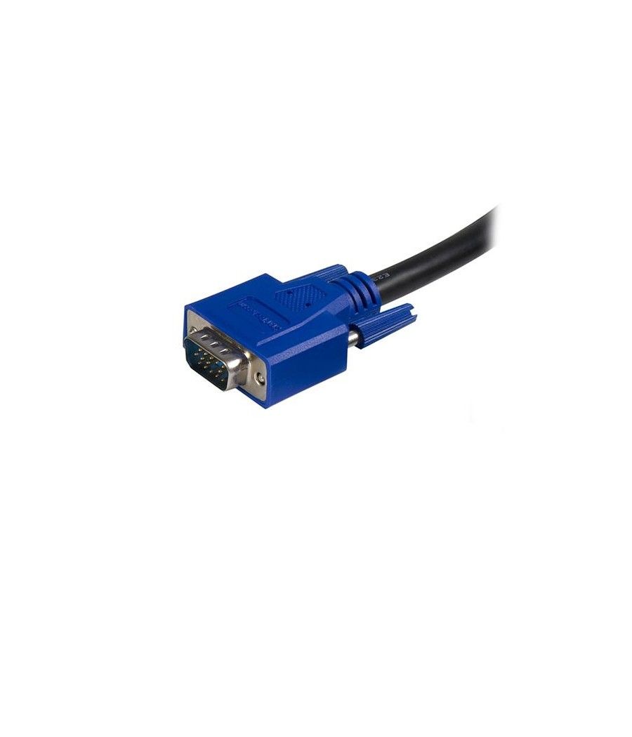 StarTech.com Cable KVM de 1,8m Todo en Uno VGA USB A USB B HD15 - 6ft Pies 2 en 1 - Imagen 3