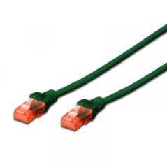 Ewent ew-6u-005 cable de red verde 0,5 m cat6 u/utp (utp)