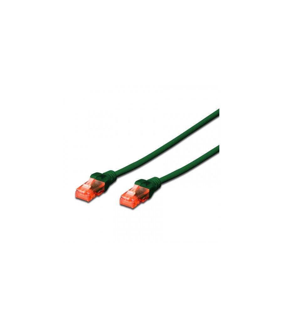 Ewent ew-6u-005 cable de red verde 0,5 m cat6 u/utp (utp)