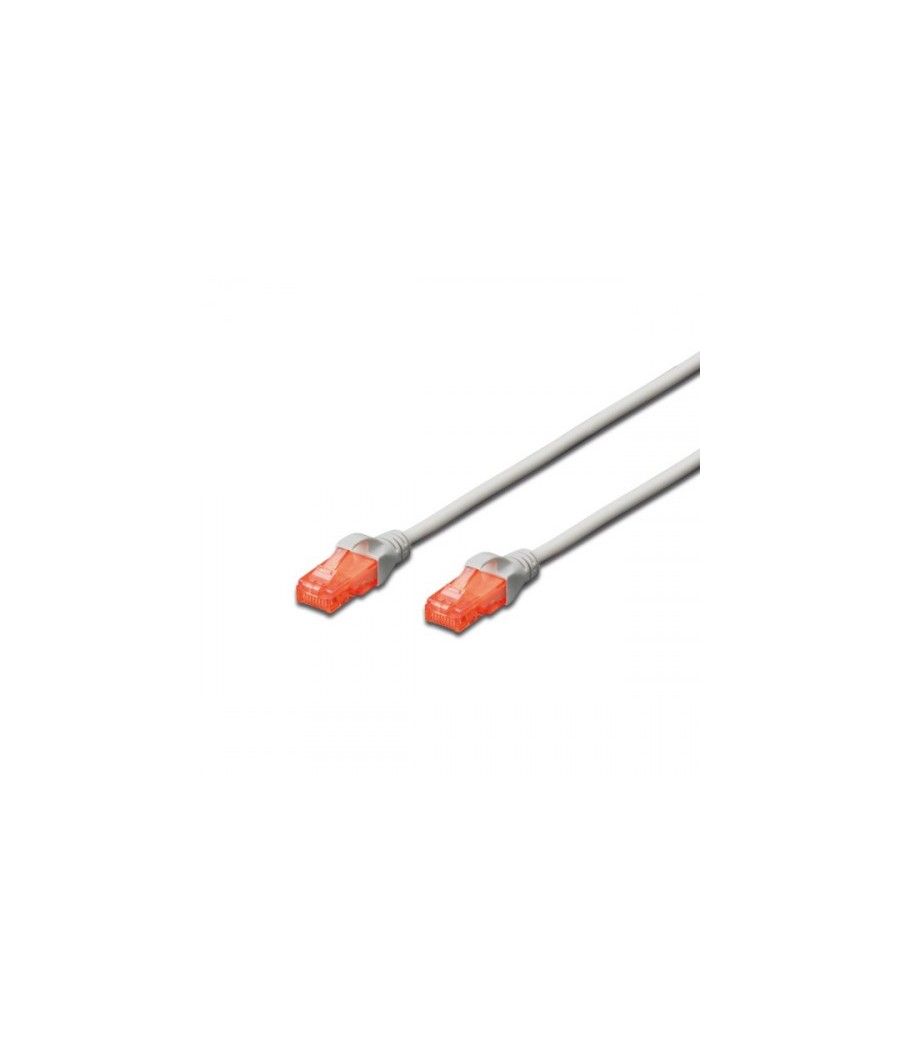 Ewent ew-6u-010 cable de red gris 1 m cat6 u/utp (utp)