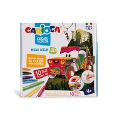 Set create & color ms. wild 3d carioca 42906