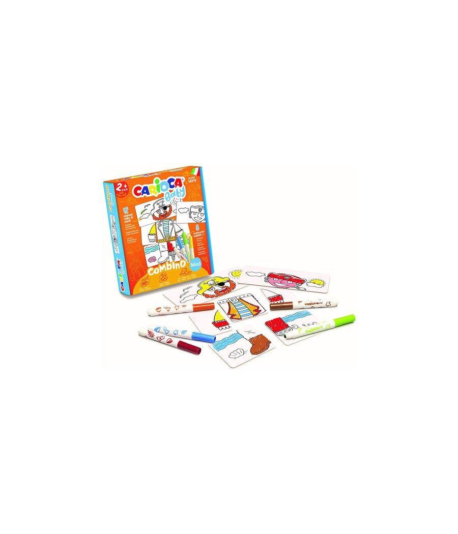 Set baby combino 2+ tales + 8 rotuladores carioca 42895