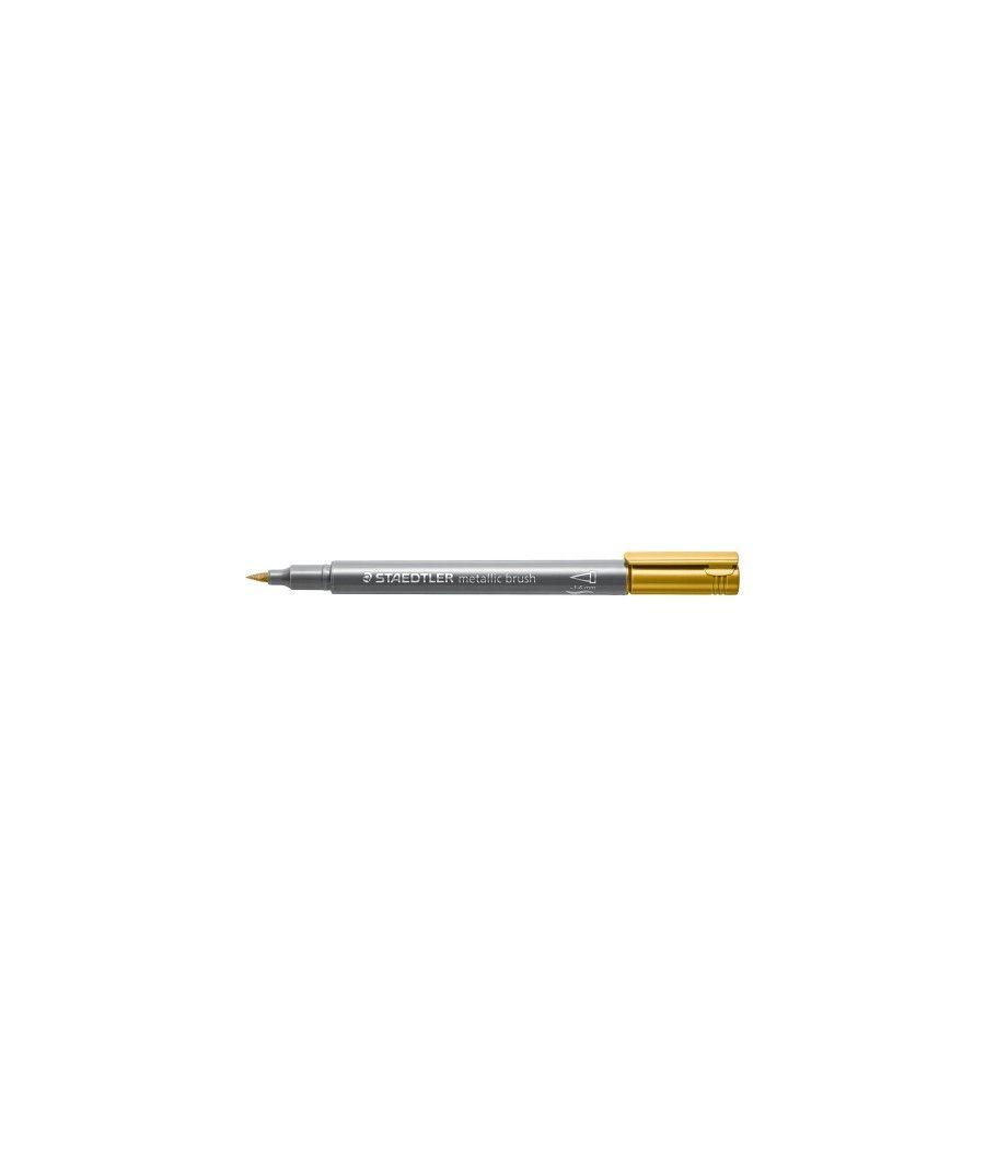 Staedtler 8321 marcador 1 pieza(s) punta de pincel oro pack 10 unidades