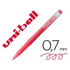 Roller gel borrable uf-222 0,7 mm. rojo uni-ball 233775000 pack 12 unidades