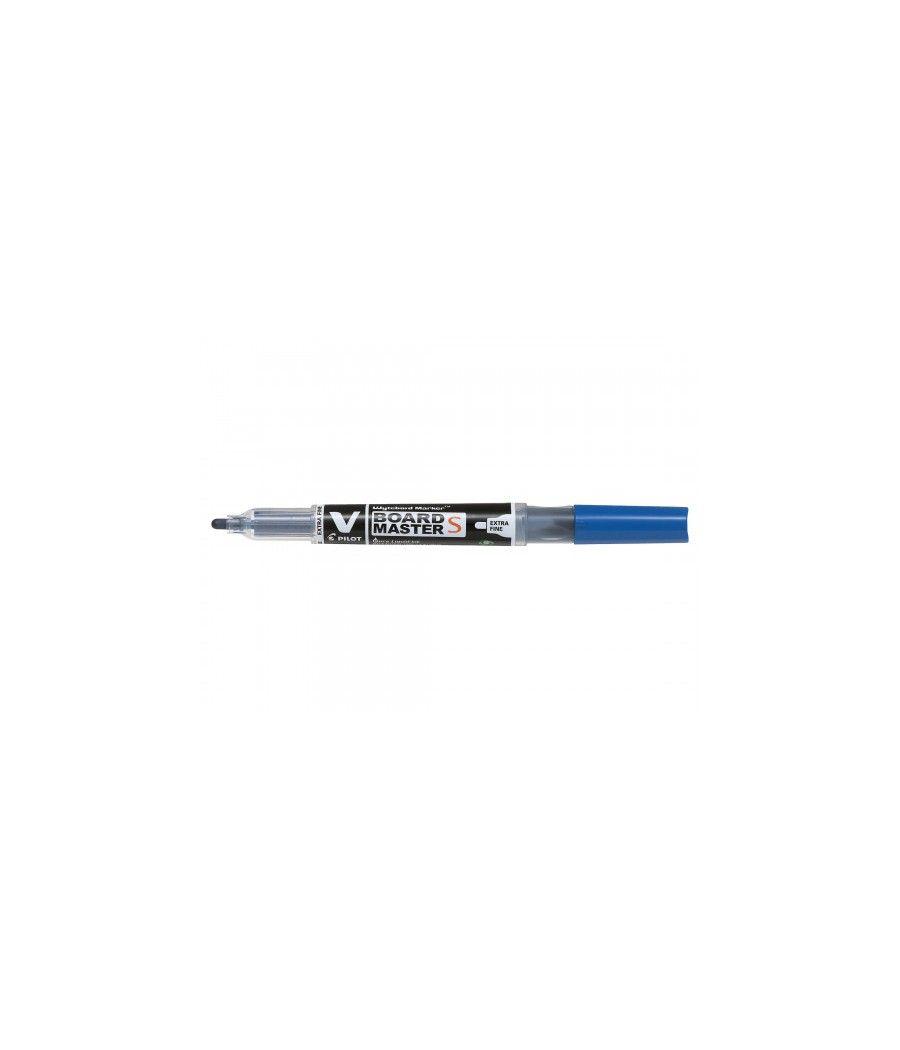 Rotulador pizarra blanca vboard master s azul pilot wbma-vs-ef-l-bg pack 10 unidades