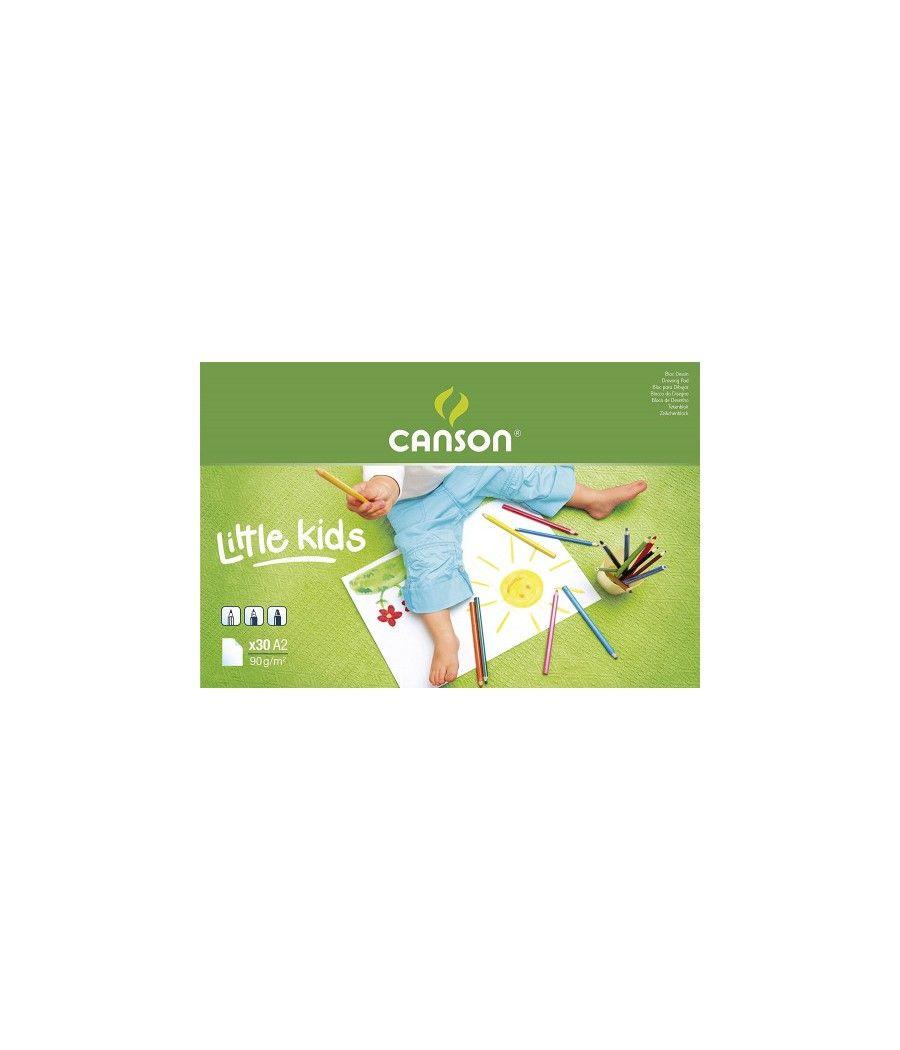 Kids bloc dibujo a2 90 gr 42x59,4 guarro canson c400015582