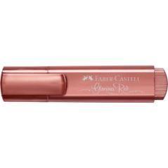 Faber-castell textliner 46 marcador 1 pieza(s) rojo metalizado pack 10 unidades