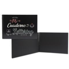 Bismark cuaderno a5 lettering negras 180 g/m² - 32 hojas