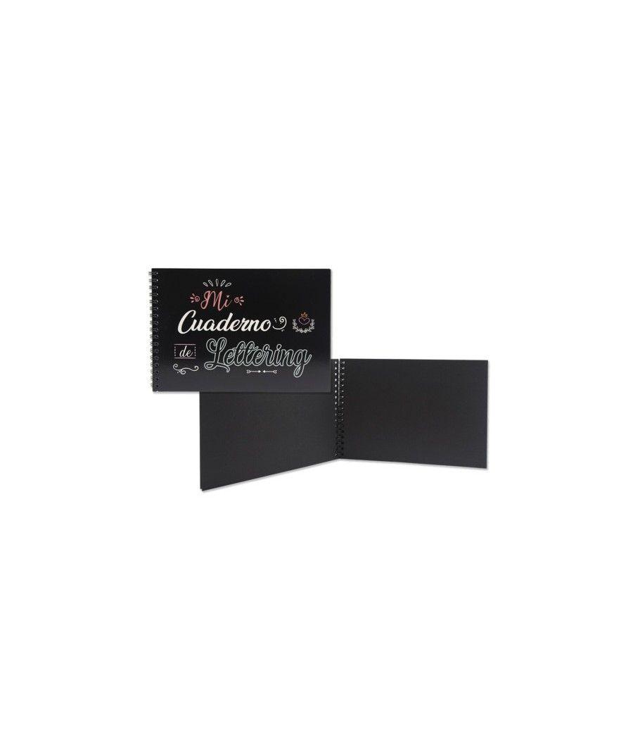 Bismark cuaderno a5 lettering negras 180 g/m² - 32 hojas