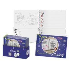 Bismark cuaderno lettering a4 -32 hojas con espiral