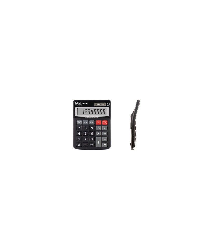 Erichkrause dc-308n calculadora escritorio calculadora básica negro