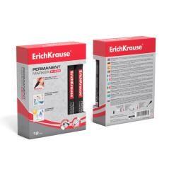 Erichkrause p-400 marcador 1 pieza(s) punta redonda rojo pack 12 unidades