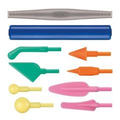 Milan herramientas de modelado (2 mangos y 8 puntas)
