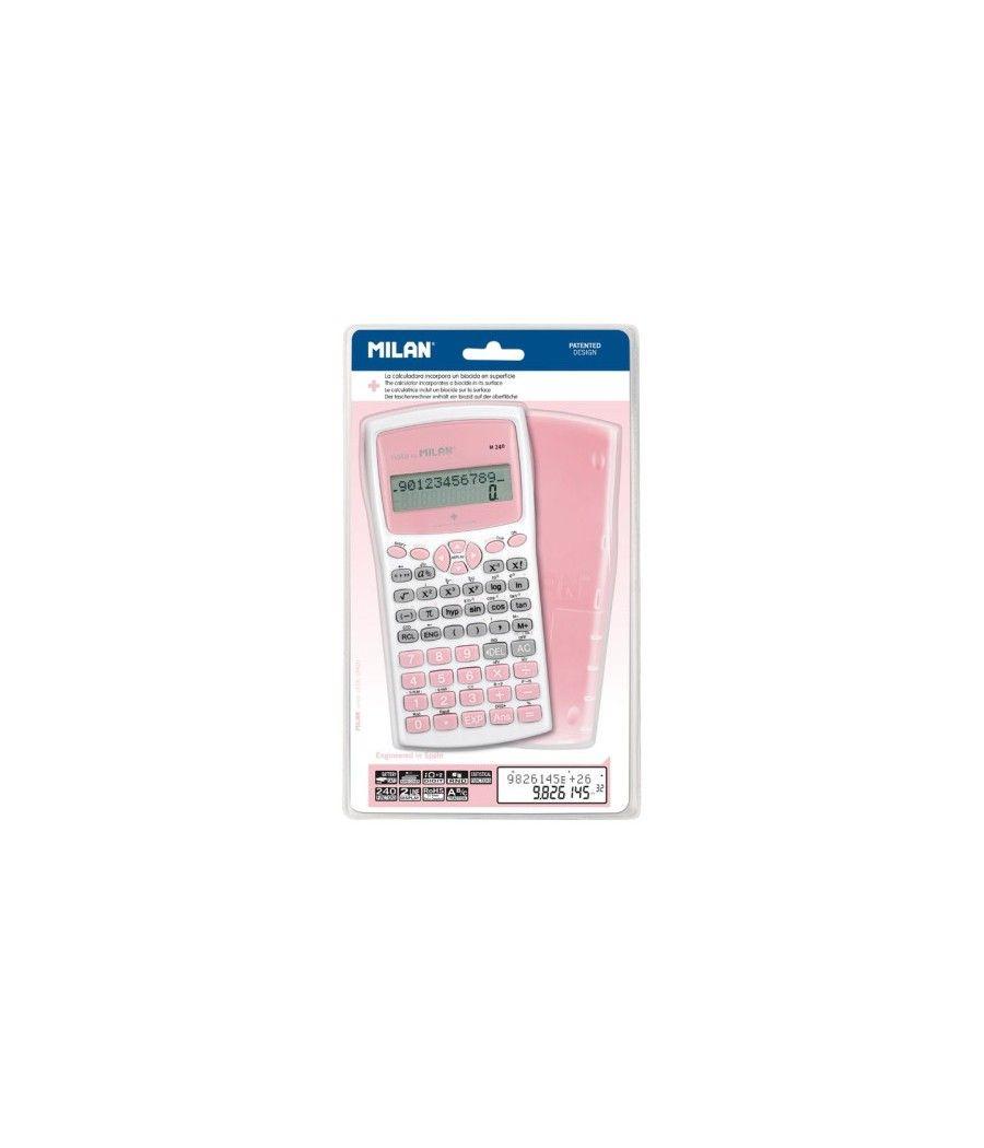 Milan blíster calculadora científica m240 rosa, edición +